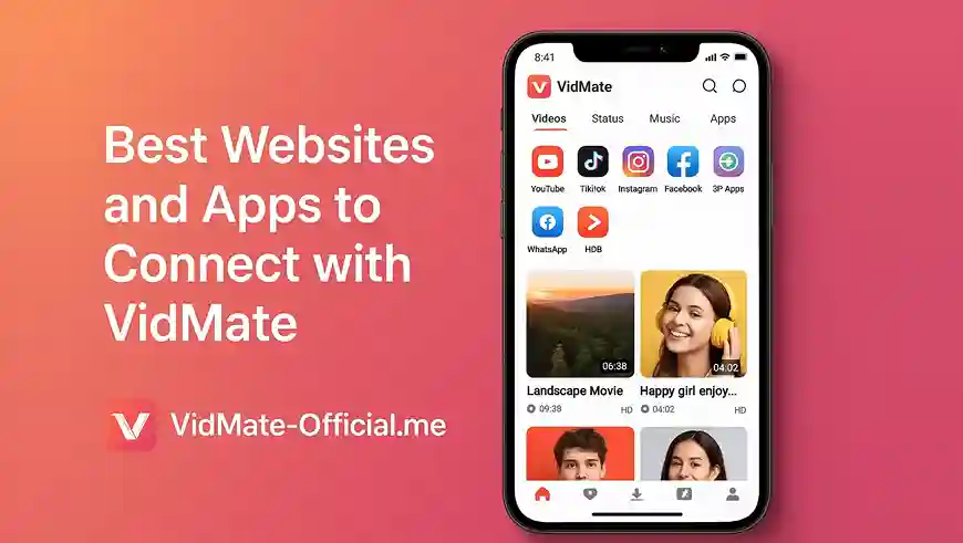 Best Websites and Apps to Connect with VidMate