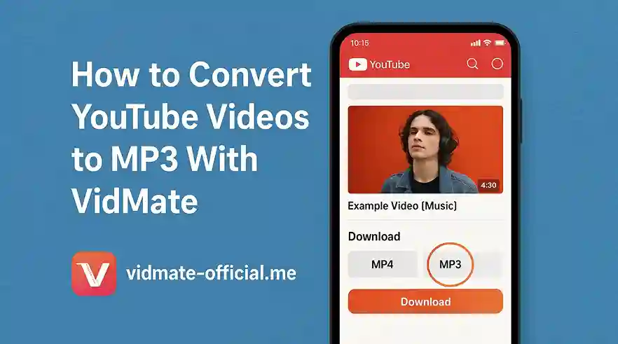 How to Convert YouTube Videos to MP3 With VidMate