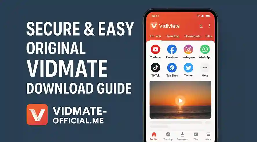Secure & Easy Original VidMate Download Guide