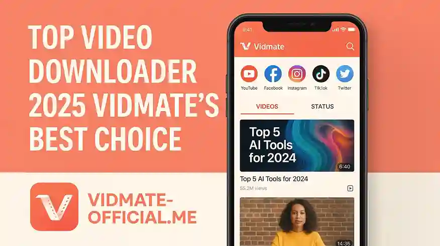 Top Video Downloader 2025 VidMate’s Best Choice