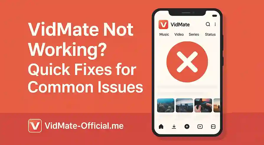 VidMate Not Working
